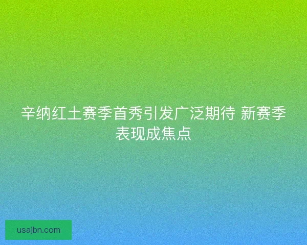 辛纳红土赛季首秀引发广泛期待 新赛季表现成焦点